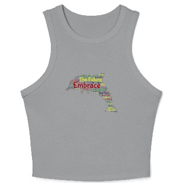 Discover Dolphins Crop Tank Top