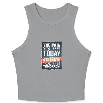 Discover quotes inspirational Crop Tank Top