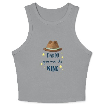 Discover Father's day Crop Tank Top