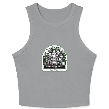 Discover Backyard Possums Cleanup Crew Eco Warriors Crop Tank Top