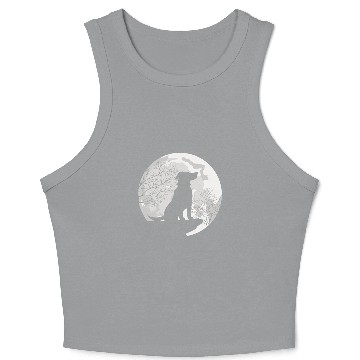 Discover MOON DOG DESIGN Crop Tank Top