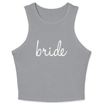 Discover Bride's Blossom Crop Tank Top
