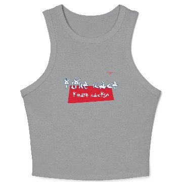 Discover I like Race, I hate Racism Crop Tank Top