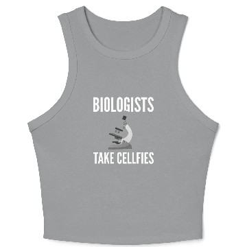 Discover Biology Lab Science Lab Technician Crop Tank Top