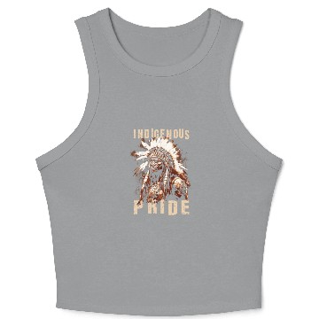 Discover Indigenous Pride Crop Tank Top