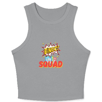 Discover Lucky bingo Crop Tank Top