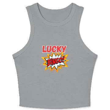 Discover Lucky bingo Crop Tank Top