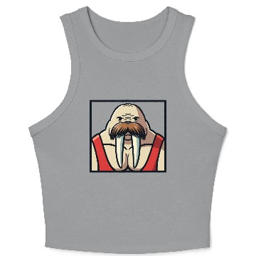 Discover Walrus Wrestler Crop Tank Top