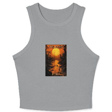 Discover Welcome Home Swamp Zombies Crop Tank Top