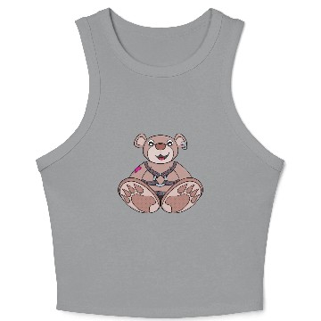 Discover Teddy bear to play Crop Tank Top