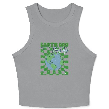 Discover Earth Day 2024 Crop Tank Top