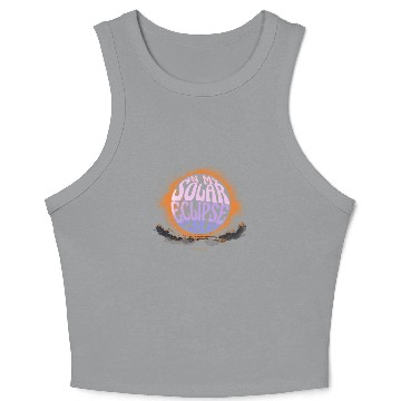 Discover In My Solar Eclipse Era April 8, 2024 Crop Tank Top