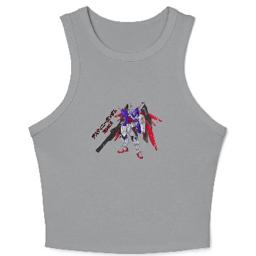 Discover Destiny Gundam Spec II Crop Tank Top