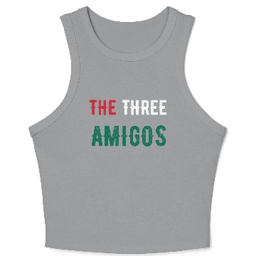Discover Cinco De Mayo The Three Amigos Crop Tank Top