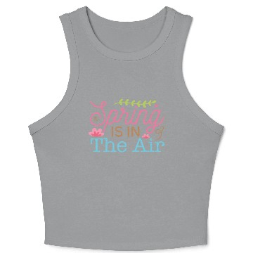 Discover spring is in the air Crop Tank Top