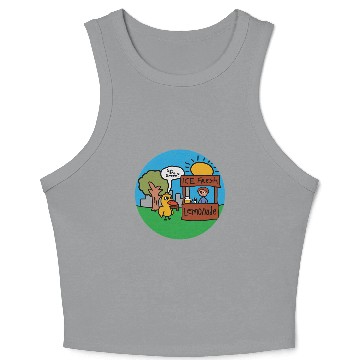 Discover Lemonade Duck Crop Tank Top