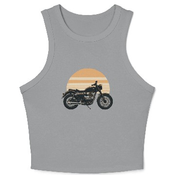 Discover A classic motorcycle Crop Tank Top