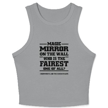 Discover Snow White And The Seven Dwarfs Crop Tank Top