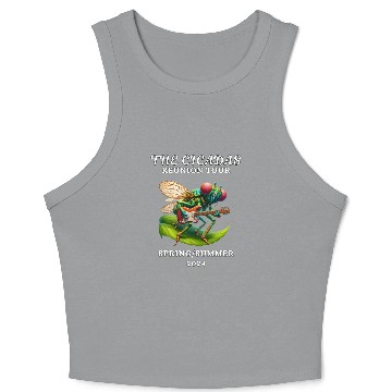 Discover Cicadas Reunion Tour Spring Summer 2024 Crop Tank Top