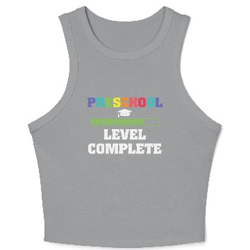 Discover Preschool level complete Graduation Crop Tank Top