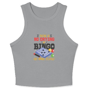 Discover Bingo Player There Is No Crying In Crop Tank Top