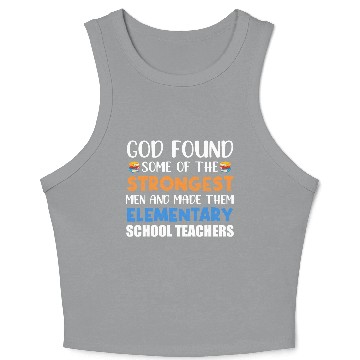 Discover Siddikur Elementary School 28 Crop Tank Top