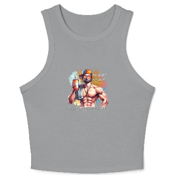 Discover Train Like a Champion, Look Like a Model Crop Tank Top