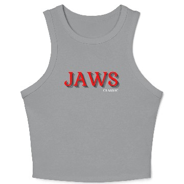 Discover Jaws Classic Crop Tank Top