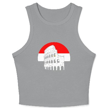 Discover Rome Colosseum Sunset Event Coordinator Crop Tank Top