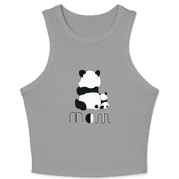 Discover Adorable Panda Cubs Crop Tank Top