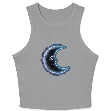 Discover Neon moon Crop Tank Top