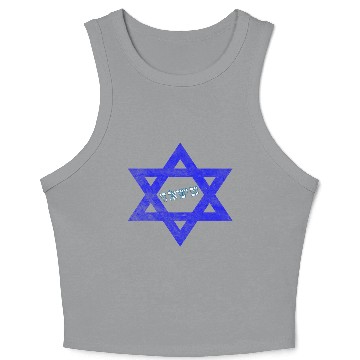 Discover Stand with Israel Crop Tank Top