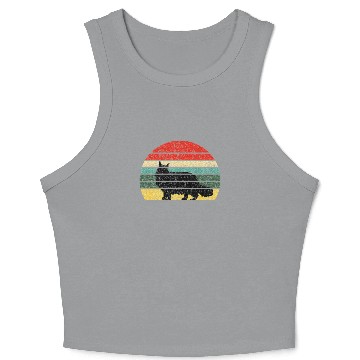 Discover Cat Lover Gifts Maine Cat Crop Tank Top
