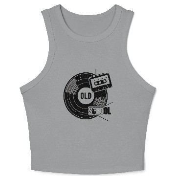Discover Old School Crop Tank Top