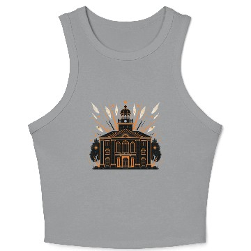 Discover Kalamazoo College Crop Tank Top