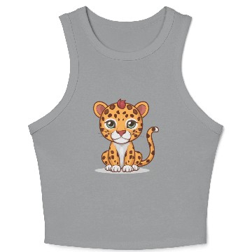 Discover Jungle Kitty Adventures Crop Tank Top