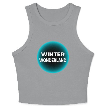 Discover Winter Wonderland Crop Tank Top