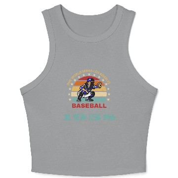 Discover SKIING Crop Tank Top