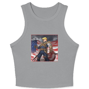 Discover TRUMP! Crop Tank Top