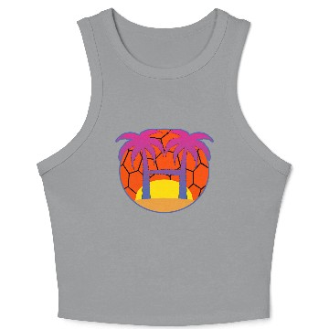 Discover Hollywood Heat Crop Tank Top