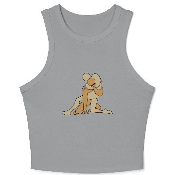 Discover Freestyle wrestling Crop Tank Top