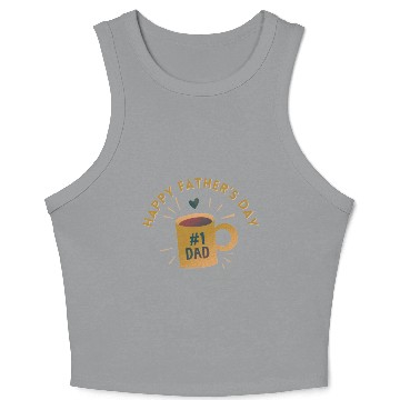 Discover Father's Day Crop Tank Top