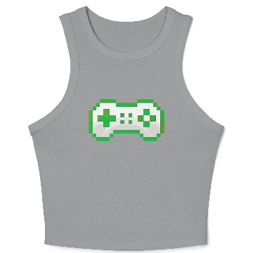 Discover Classic Video Game Controller Clothing Crop Tank Top