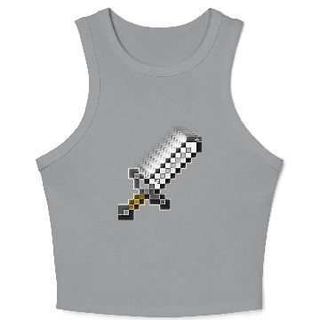 Discover Video Game Sword Clothing Accessories Crop Tank Top