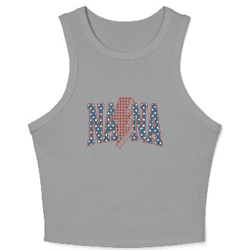 Discover Nana 4th Of July Crop Tank Top