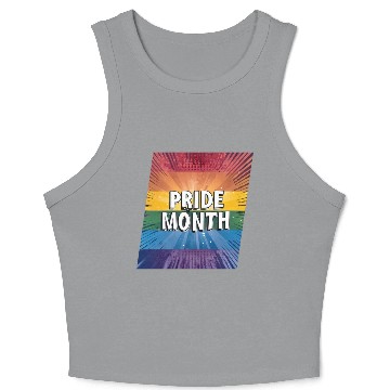 Discover LGBTQ Pride Month Crop Tank Top