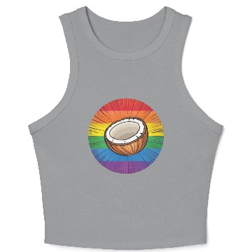 Discover LGBTQ Coconut Crop Tank Top