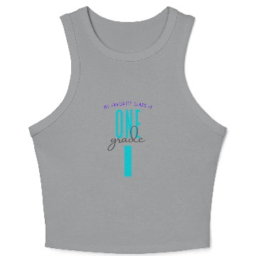 Discover Teacher Back to School Crop Tank Top