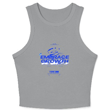 Discover Embrace Growth Crop Tank Top