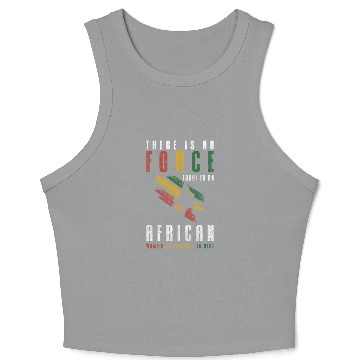 Discover Africa Wilderness Nature Conservation Giraffe Crop Tank Top